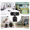 HD 미니 웹캠 자동 포커스 1080P 카메라 마이크 편리한 라이브 방송 디지털 USB 비디오 레코더 홈 오피스