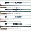 KUNYING TETON 1.75M 5'10 "1,8m 6'0" Carbon Spinning Casting Stream Fast Speed ​​Action Soft Lure Fishing Rod Pole Stick Cane 220210