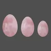 ローズクォーツヨニの卵と杖セット天然ピンクの沈み込んだ石の膣締め愛の卵健康ケーゲルエクササイザーワンズフェミニンH8788926