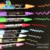 XIndi السائل الطباشير جديد 8pcs / lot highlighter highlighter الفلورسنت ماركر القلم فن الرسم الملون للوحة البيضاء led chalkboard 201202