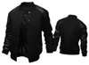 Mäns Jackor Nice Plus Storlek XS-4XL Män Jacka Streetwear Windbreaker Slim Fit Single Breasted Casual Baseball Coat Höst