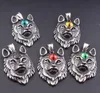 Vintage Silver Wolf Stainless Steel Dog Head Animal Men Retro Hip Hop Punk Rock Pendant Necklace Jewelry Gift Free Shipping
