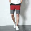 New Shorts Men Men Outdoors Summer Summer Casual Beach Shorts Algodão da cintura elástica Moda de matéria de tabuleiro Plus Size C41 T200512