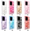 Transparent Quicksand Bling Phone Cases för iPhone 14 Pro Max 14Pro 13 13 Pro 12 Mini 12Pro 11 XR XS 6S 7 8 Plus Hybrid Heavy Duty Designer Case Factory Sale