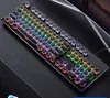 Real Mechanical Keyboard, Switchable Axis Gaming, Green Axis Gaming Wired USB Keyboard Office Hem Gratis frakt