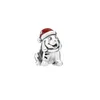 Дизайнерские ювелирные изделия 925 Серебряное браслет шармовое шармовое бокат подсадка Pandora Рождественский снеговик полярный поездок Слень Слэйд -Браслеты Бусы европейский стиль чары из бисера Мурано