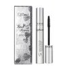 QIBEST Mascara noir cils 4D cils soyeux allongeant les cils sexuels maquillage Mascara bouclé Volume imperméable cosmétiques pour les yeux