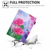 Skórzana portfel dla iPad Pro Air4 11 2 3 4 5 6 AIR 2 9,7'10.5 11 Mini Flower Butterfly Tower Marble Moon Star Shoe Cover