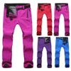 Women Winter Quick Dry Pants Trekking Mountain Climbing Thick Warm Long Trousers