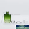 30 ml witte groene glazen druppelaar fles lege parfum monster buizen etherische olie reagens pipet hervulbare fles