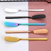 Stainless Steel Butter Knife Multipurpose Knifes Butter Spreader for Butters Cheese Jelly Jam and Dessert Breakfast Feeding Tool RRA11460