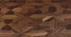 Walnut Wood Floor Living Room Trewwood Tile Tile Rugs Темный декор Наклейка Мебель для дерева Деревообрабатывающая Настенная Арт Медальон Инкрустирован Паркет Паркетные Панели