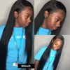 Lace Wigs Melodie 28 30 36 Inch Straight 13X4 Front 180% Density Brazilian Remy Human Hair Pre Plucked 360 Frontal Wig Kend22