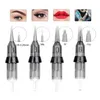20PCs Universal Tattoo Needle Permanent Makeup Patron S för maskin Rotary Pen Eyebrow Nano 1R-0,16 mm 211229