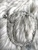 Collana Bracciale Set con lucchetto a sfera Hardware a ferro di cavallo designer Donna Uomo coppia moda orologio Festa di nozze Giorno del Ringraziamento Valenti3099615