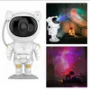 Newest Astronaut Starry Sky Projector Lamp Galaxy Star Laser Projection USB Charging Atmosphere Lamp Kids Bedroom Decor Boy Christ