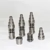 Handwerkzeuge Tupfer 6 in 1 Domeless Titanium E Nail Fit 20mm Heizung Spulenrohrglas Aschefänger für Bong1380980