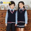 Linando estilo preppy um uniforme para kid japonês estilo britânico uniformes escola menino menina outfit roupa conjunto p324 201128