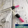 50st tomt Clear Lip Gloss Tube DIY Wine Shape Creative Lipbalm Flaska Bärbara Kosmetiska Refillerbara Container Verktyg