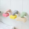 High Quality Magnetic Soap Holder Prevent Rust Dispenser Adhesion Wall Attachment Dishes Bathroom Soap Dishes Convenient Magnet