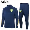 2020 2021 Leeds los hombres del fútbol chándal Establece adultos que activan los pantalones de la chaqueta del fútbol fija el juego de entrenamiento de fútbol de invierno Operando Survêtement