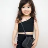 ベビー服 INS 小さな女の子キッズセット夏のヨーロッパとアメリカのファッションワンショルダーベストとショートパンツ 2 ピーススーツ子供服 1-4T 556 K2