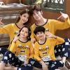 Parent Child Family Matching Cotton Long-sleeved Pajamas Boys Girls Christmas Pyjamas Mummy Baby Autumn Clothing Mom Son Outfit LJ201111