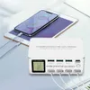 8-Port 100W Cell Phones Charger 1 PD 48W Type-C Fast Charging+3 QC3.0 +4 Ports USB 2.4A Charging Station