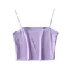 Tangada women sexy strehy camis crop top spaghetti strap sleeveless backless short shirts female casual solid tops 2B01 Y200701