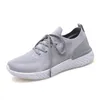 Icke-varumärke löparskor för män Kvinnor Triple Black White Grey Blue Fashion Light Par Sko Mens Trainers Outdoor Sports Sneakers