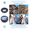 Cep telefonu lens 10 in 1 kitler telefon kamera lens balık gözü geniş açılı makro lens cpl 2x iphone 12 için telepo 11 11 pro8192931