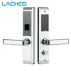 Lachco Biometric Electronic Lock Smartprint digital inteligente, código, cartão, tecla Touch Screen Tela Digital Senha Lock para Home L18008F Y200407