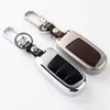 Zinc Alloy 3 Buttons Key Bag Holder Fob Case Pack Box Cover Fit For Jeep Renegade Grand Cherokee Chrysler 300C 2012-2013 Accessories