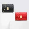 Shoulder Bag for Women 2021 New Luxury Designer Crossbody Handbag Pu Leather Fashion Mahjong Chain Sling Ladies Plaid Handbags