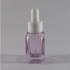 20 stks Groen Roze Geel Glas Eessential Oil Fles met Dropper Parfum Container Hervulbare Essentiële Aromatherapie