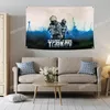 Fuja da bandeira de Tarkov Banner Art Decoração de Casa Suspensão Bandeiras 4 Gromments em Cantos 3 * 5FT 96 * 144cm Pintura Arte Da Arte Pôsteres