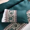 Minimalistisk sängdäck täcke Set Luxury European Comforter Bedding Sätt Solid Mönster Reversible Bedding Set King Size LJ200819