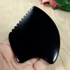 Directly factory BlackBian Gua Sha stone Scraping Guasha Massage Tools Jade Massage rocks