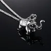 Hiphop -stil rostfritt stål elefant gjutning hänge halsband bxg024 personlighet charm dingle kedja smycken mode punk rock ac2723184