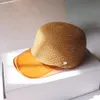 Kobieta PVC przezroczysty słomiany kapelusz na zewnątrz rower sunhat kreatywny pani słońce kapelusz cukierki kolor podróży plaży sunshade cap