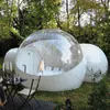 Nadmuchiwany Bubble Namiot House Resort Dwie osoby Bezpłatne Dmuchawy 3m Odkryty Pojedynczy Tunel Rodzina Rodziny Camping Namioty Przezroczyste