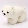 Plush Toy Polar Bear Doll för söt tjej Creative Little White Bear Machine Children039s Gift8585026