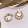 2020 new product hot selling star earrings with detachable letter earrings gold hollow simple earrings gift female free shipping