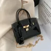 HBP New Women Handbags PVC Transparent Platinum Bag Chain Laser Small Bag Female European and American Fashion Designers 5 Color Wholesale