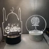 Nowe eid adha wakacyjne dekoracje DIY Lokalne Eid al Adha LED Koran Light Eid Mubarak Ramadan Decorations muzułmańska lampa Koran 2009297233849