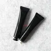 30ml Botella de plástico negro para apretar 30g Tubo cosmético vacío Base de maquillaje Crema para ojos Contenedores suaves Envío gratis Envío gratis