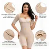 Bel Gizli Kadınlar Bel Eğitmen Tam Vücut Şekillendirici Bacak Arm Karın Kontrol Külot Büstü Push Up Shapewear Popo Kaldırıcı Bodysuit 201222