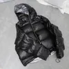 Ailegogo Gold Silver Double Side Down Coat Winter Jacket Kvinnor Huven Vit Duck ner Parkas Kvinnlig varm snö ner Ytterkläder 201127