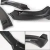 3pcs abs spoiler para lábios dianteiros para tesla modelo y 2021 Lower Bumper difusor Protetor de fibra de carbono Acessórios de carro modificados 4538221