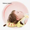 赤ちゃんヘッド保護枕コットンアンチフォールピローリバウンドPPコットン子供用保護クッションベビーセーフケアLJ201014